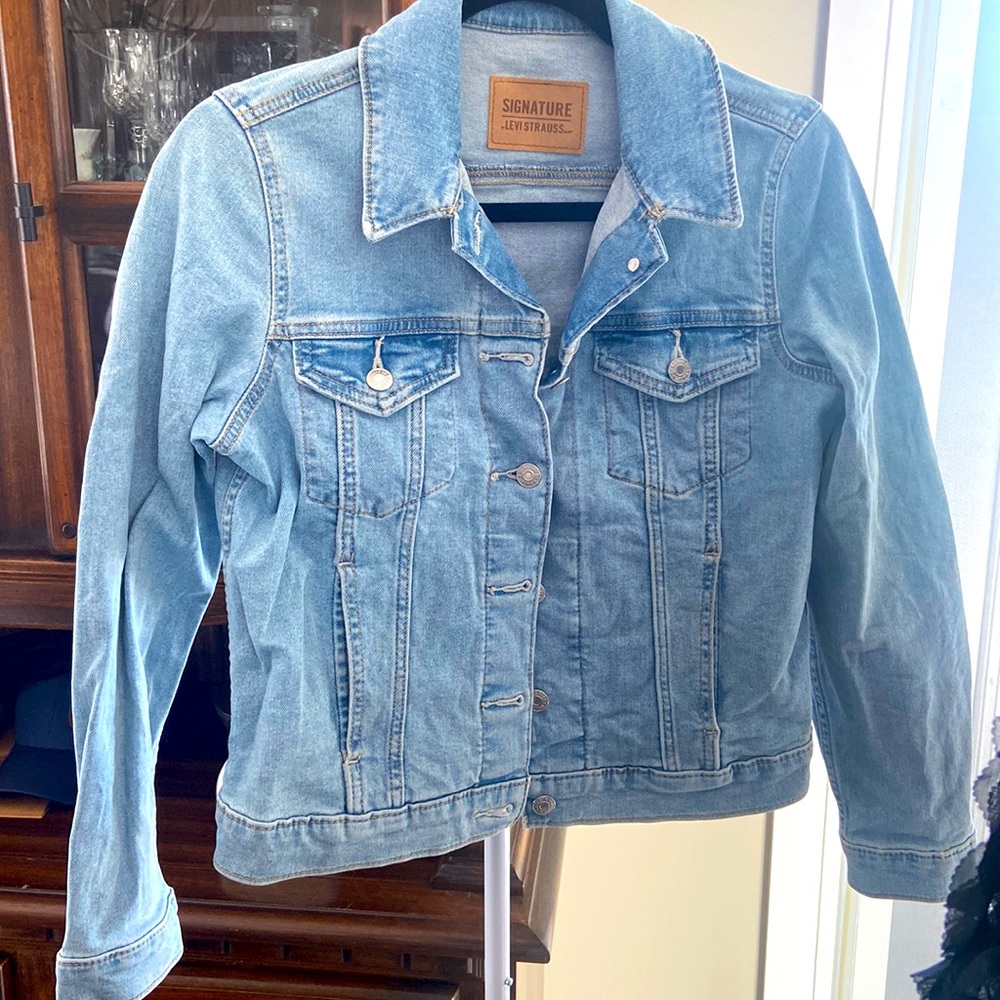 Signature by Levi Strauss Light Blue Denim Jacket - Women